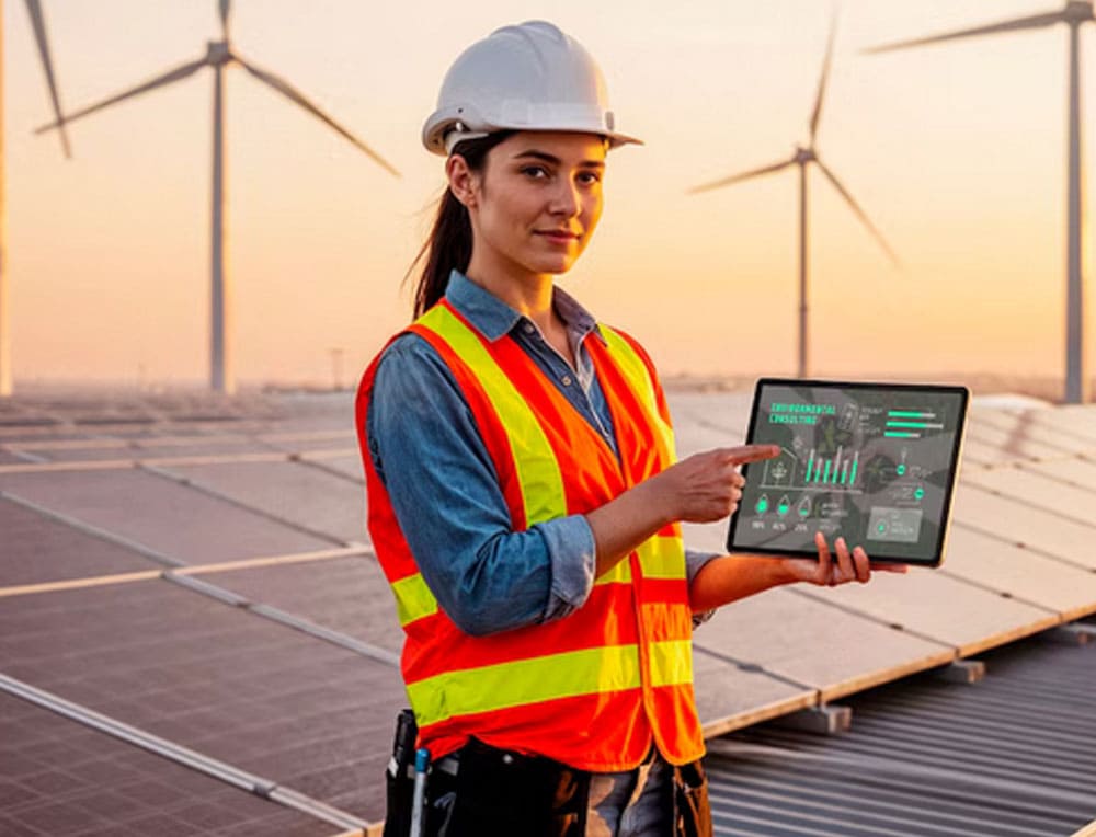 Solar power plant engineering and installation for commercial and industrial clients